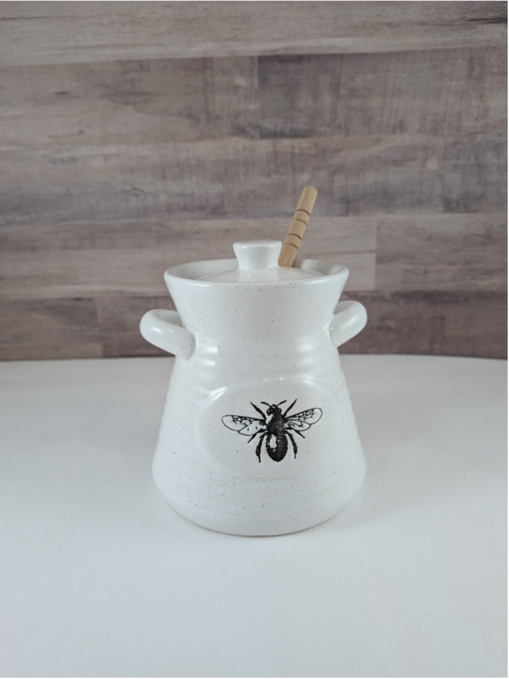 Market Finds Honey Pot with Dipper One Farmhouse
